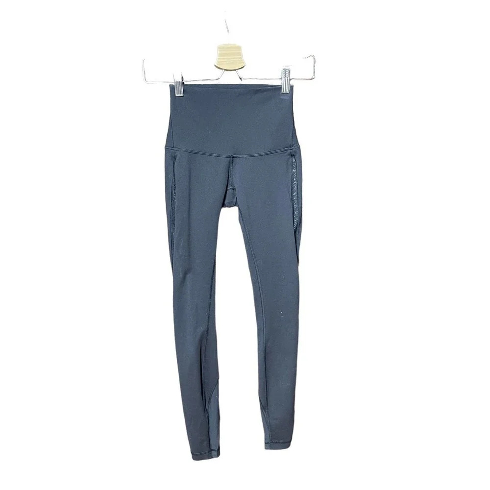 Lululemon Wunder Under Pant Hi-Rise Infinite Black Limited‎ Edition Size 2